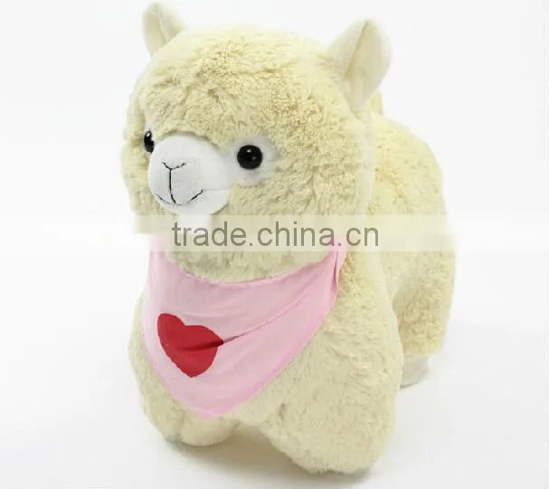 2015 Chinese new year plush toy alpaca plush cute toy