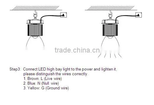 high power led on sales led high bay light 100w led industrial lighting