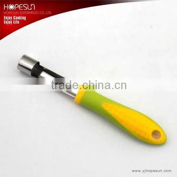 Newfangled kitchen accessories colorful handle metal vegetable corer