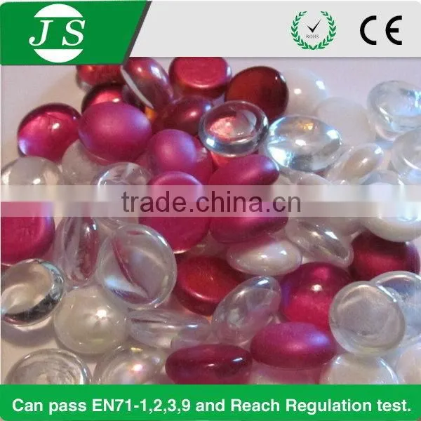 Attractive newest flat glass beads