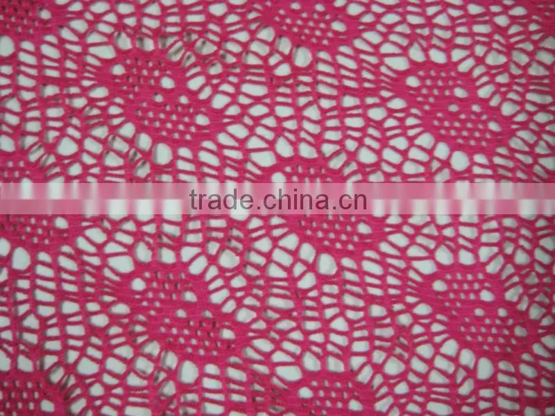 purple lace fabric