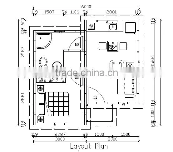 Low cost Fireproof& Earthquakeproof steel concrete panel houses prefabricated house price