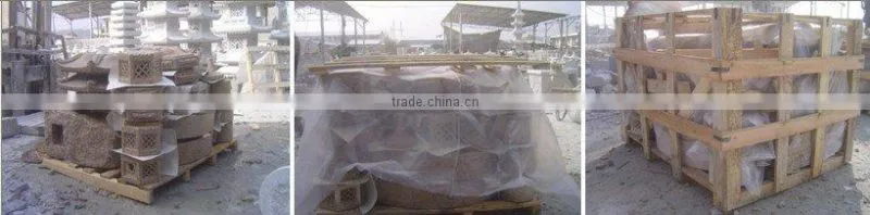 decorative garden granite lantern