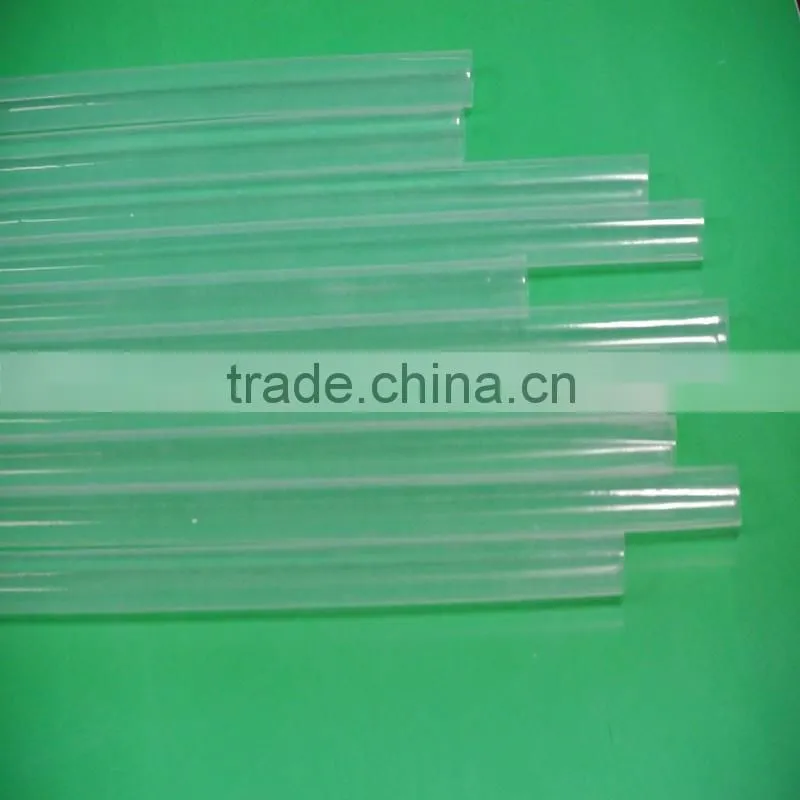 3/4 inch semi-rigid Kynar Heat shrink clear tube