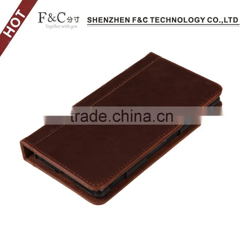 For Sony Xperia Z4 book style case, Flip Cover Stand Case For Sony Xperia Z4,