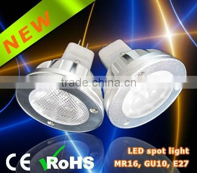 High quality 3W MR16 12V LED spotlighting