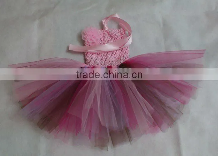 2015 Wholesale crochet top tutus ,skirt tutu for girls,tutu dress