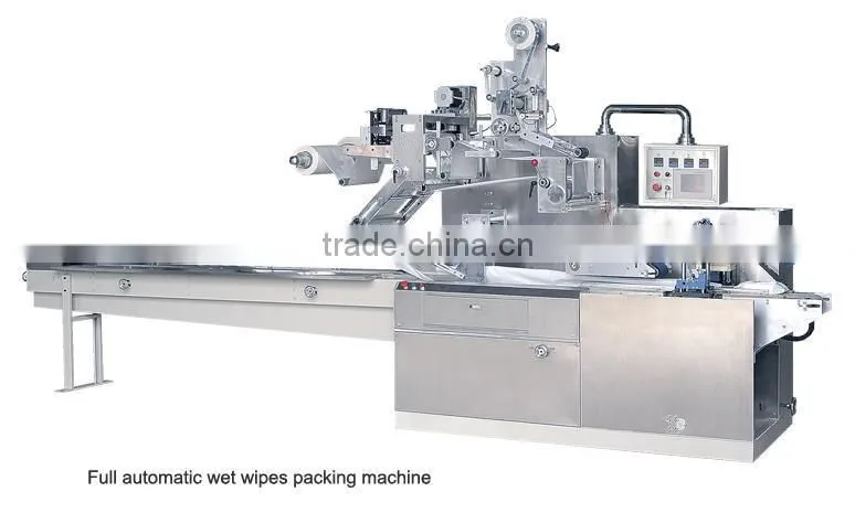 DWB-500 reciprocating pillow-type Wet Tissue packaging machine