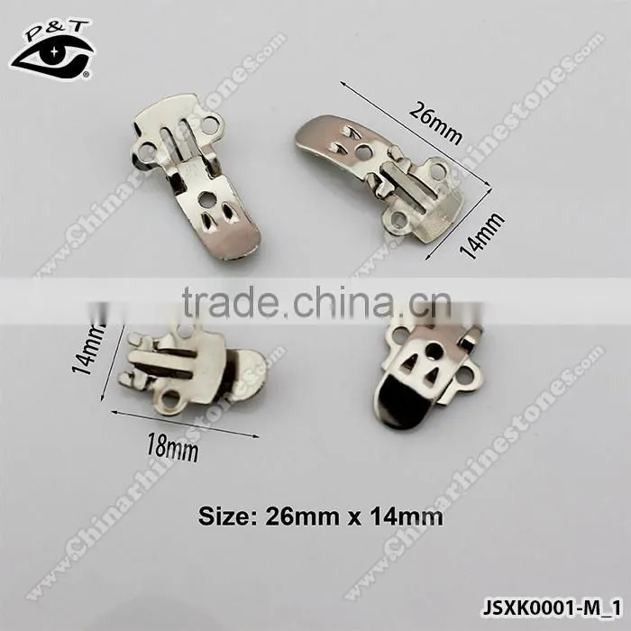 26x14MM Shoe Clips Decorative Shoe Clip Blank Clip Shoe Accessories