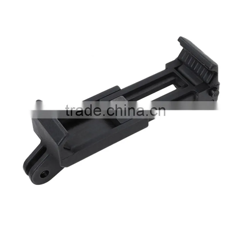 New Go pro shaft assembly cell phone holder, mobile phone clamp for Gopros accessories GP321