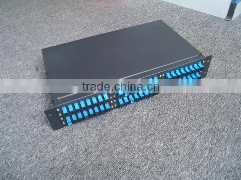 24 FC Cores Fixed rack mounting 1U Fiber Optical Distribution Frame(ODF)