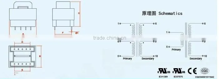 High frequency 220v ac to 12v dc transformer for sale