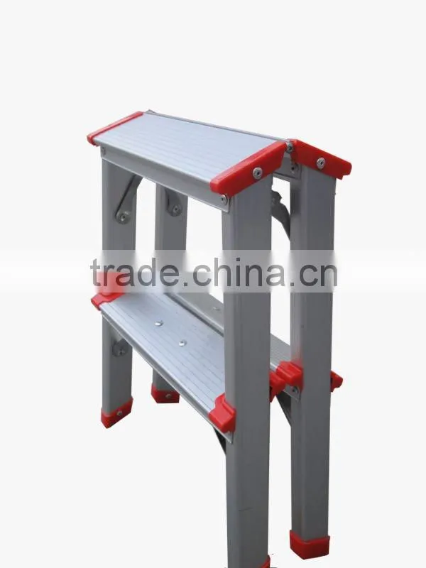Aluminium step stool ladder with EN131
