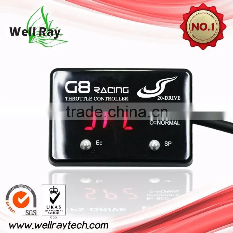TUV approval Easy install plug electronic throttle controller for Audi Honda Hyundai Ford Toyota electric pedal booster