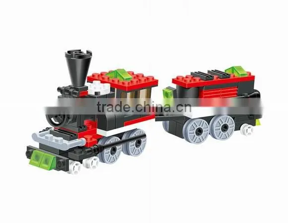 ABS mini Train Block Set