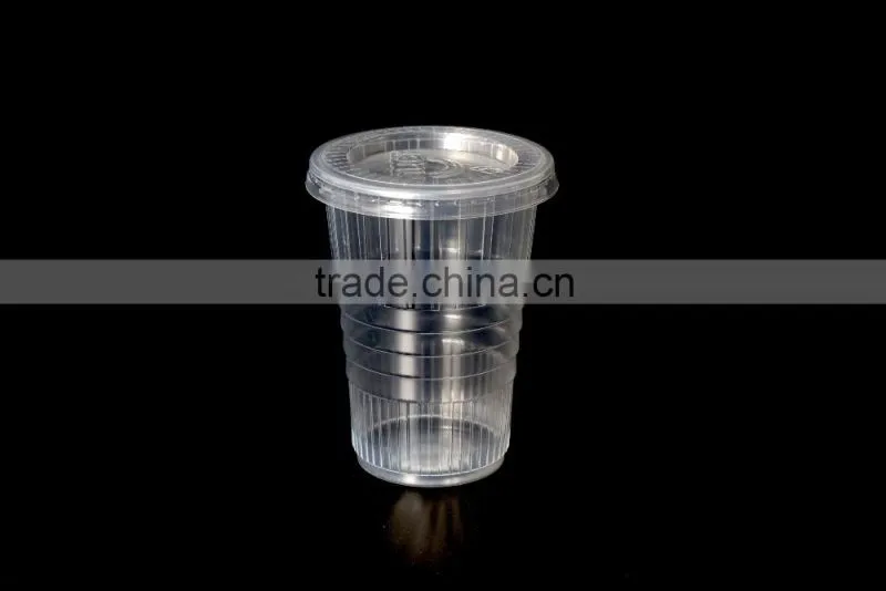 10oz PP material patterns plastic disposable candy cup