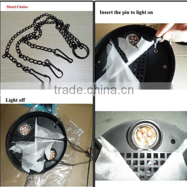 Hot sale Foshan Tengsheng TS-A002 Hanging Flame Lamp Halloween Use