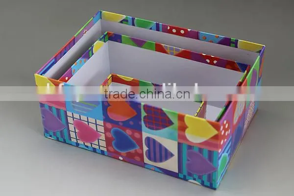 paper decorative storage box gift box