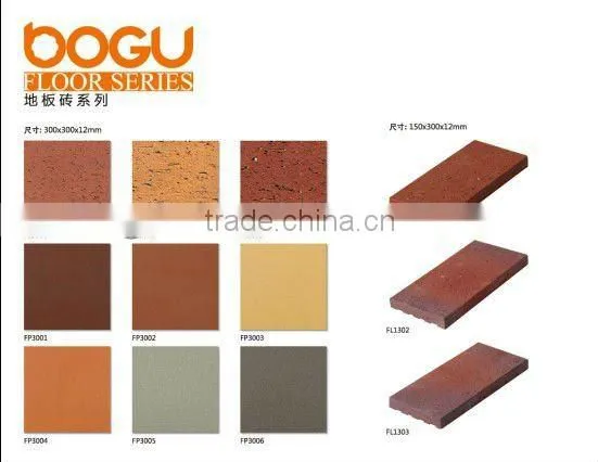 Outdoor tiles for driveway