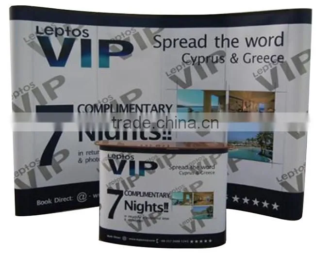 Pop Up Display Stands Exhibition Backdrop