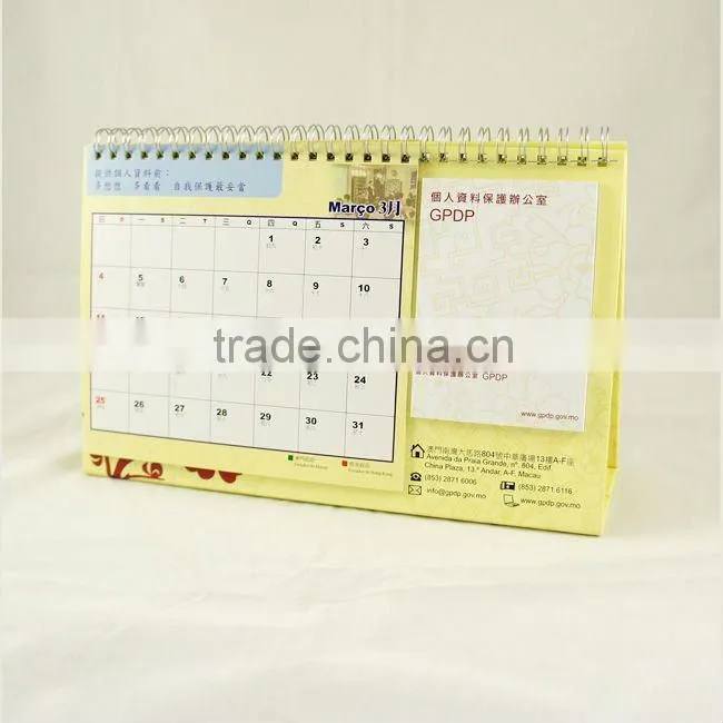 Good design table calendars