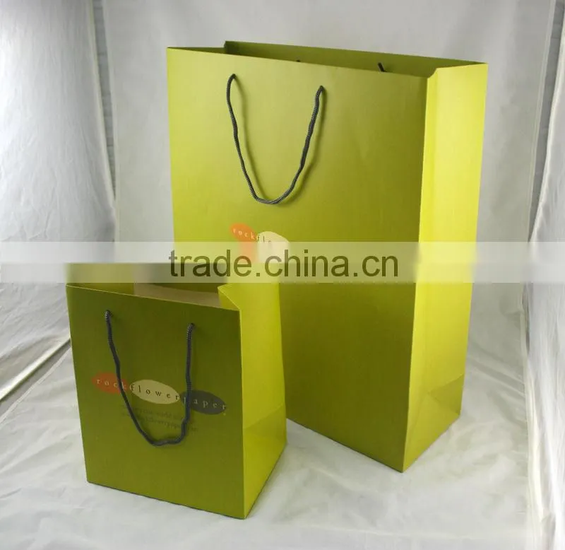 Luxury custom food paper bag