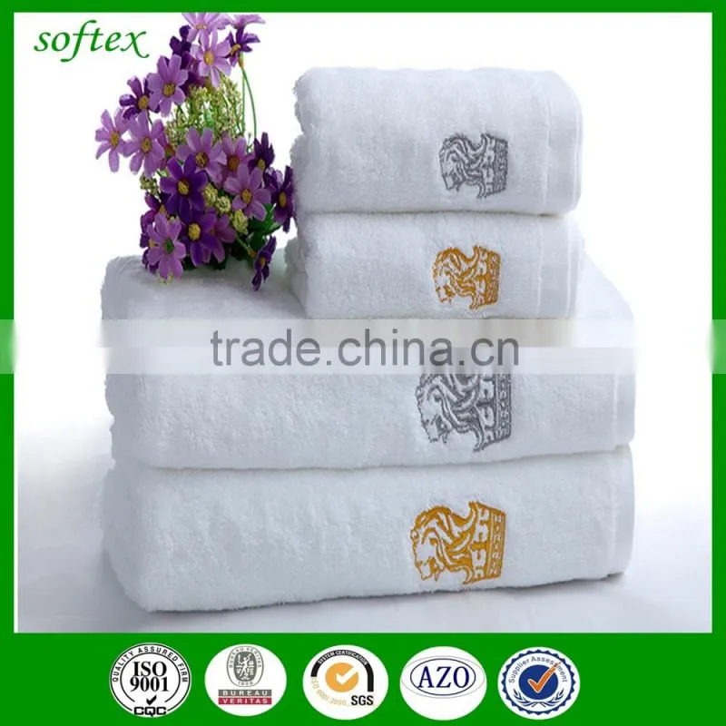 terry 100% cotton hotel face towel
