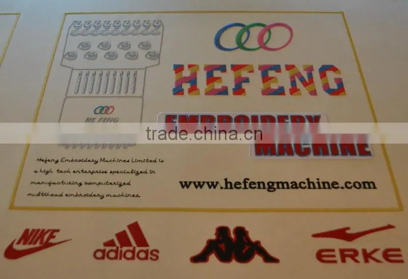 8 heads high speed computerized embroidery machine