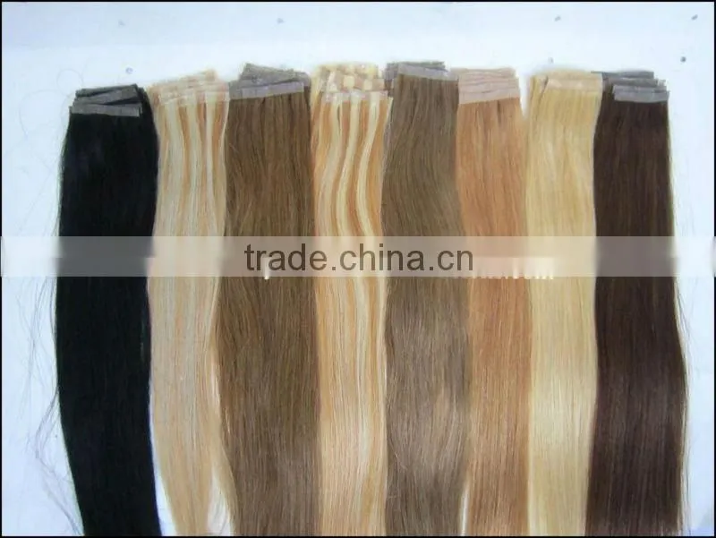 double drawn AAAA grade remy tape skin weft wholesale