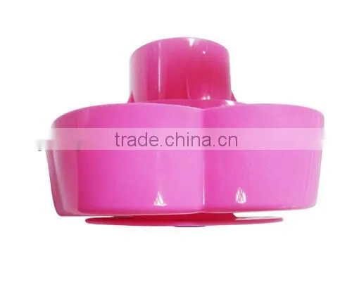 Flower shaped plastic makeup organizer for cosmetic tools collecting