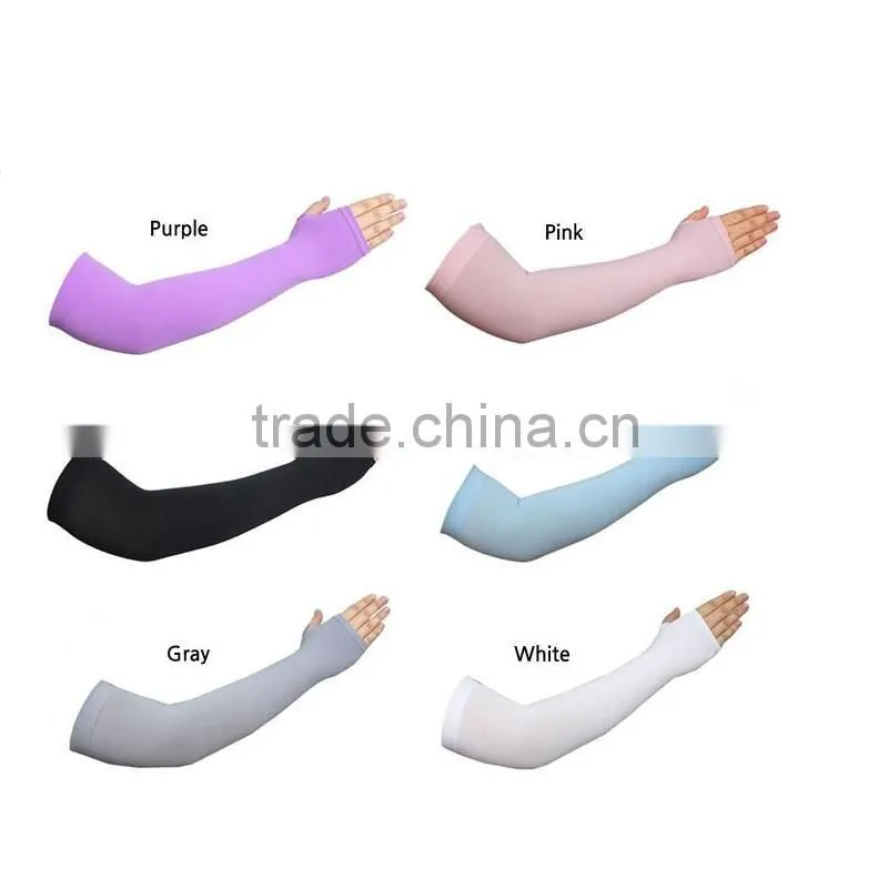 Uv Protection Hand Cover Arm Sleeves Sports Driving Golf Cooling Cool Cover Sun