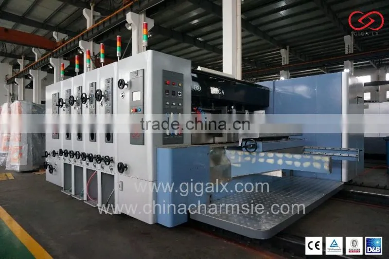 GIGA LX308N Automatic Corrugated Cardboard Carton Box Making And Printing Machine