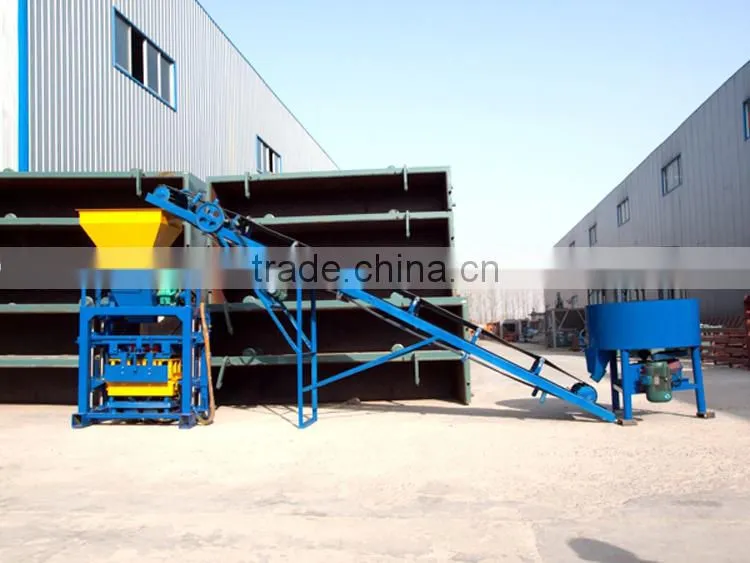 WANTE BRAND QT40-1small scale but high profit manual block machine