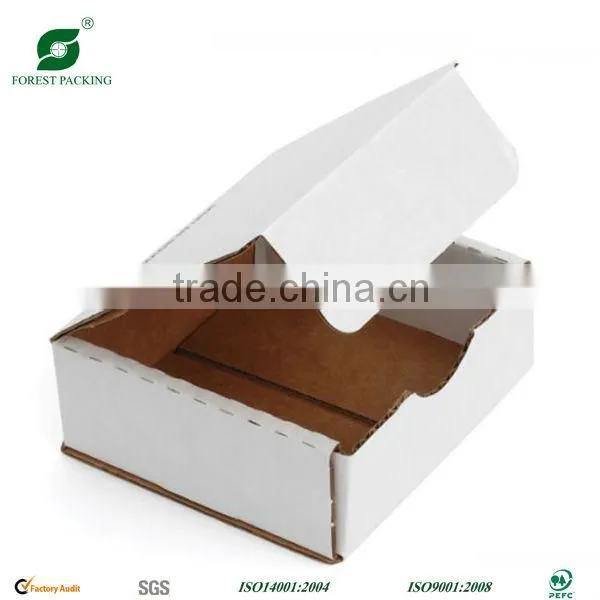 WHITE CORRUGATED EASTER EGG PAPER BOX