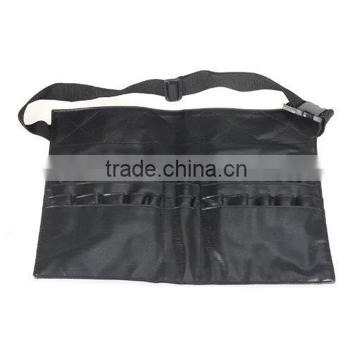 PU Professional Cosmetic Makeup Brush Apron Bag Artist Belt Strap Holder