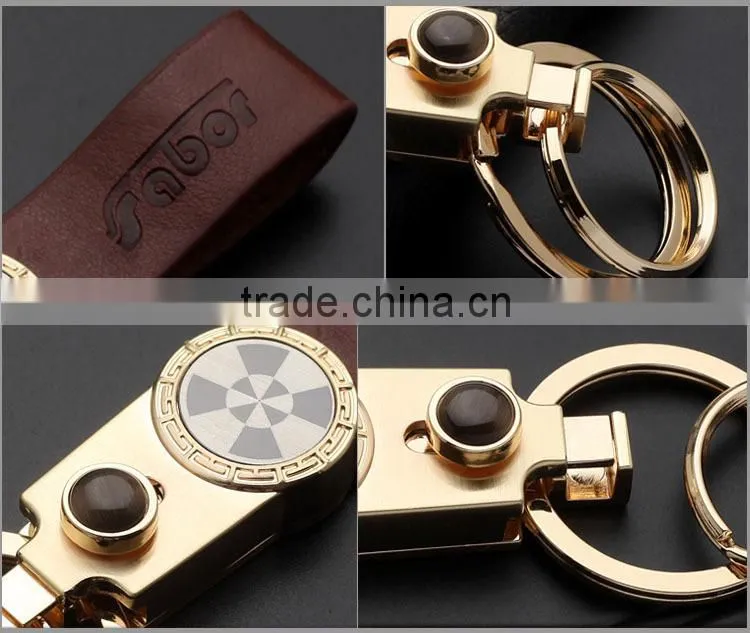 Full Leather Custom Promotional Keychain