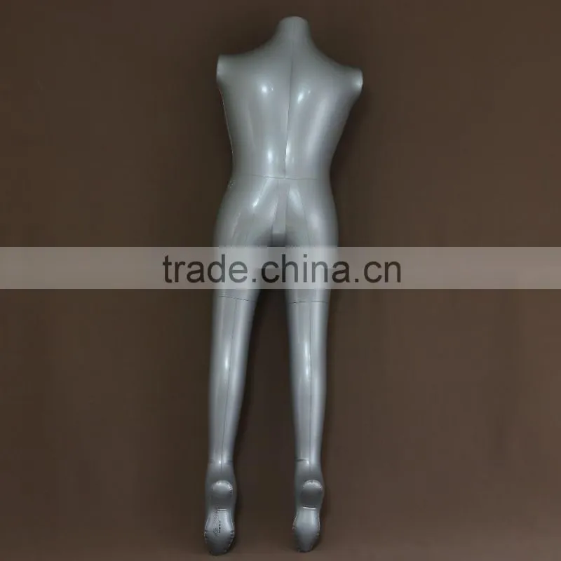 Sexy lady inflatable full body torso female mannequin for sale