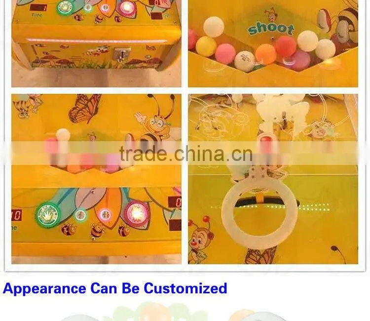 high quality bee battle basketball shooting children redemption game machine