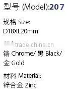 High quality zinc alloy die-cast housing and cylinder hardware fitting apartment post cabinet cam lock