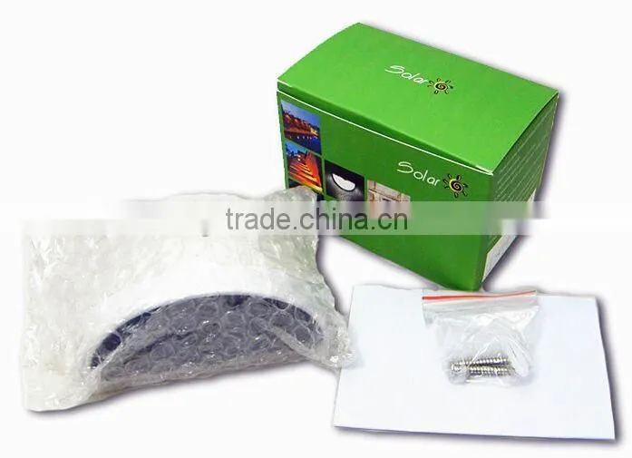Led Wall mounted indoor led solar fence wall mounted indoor solar led senor lamp night light