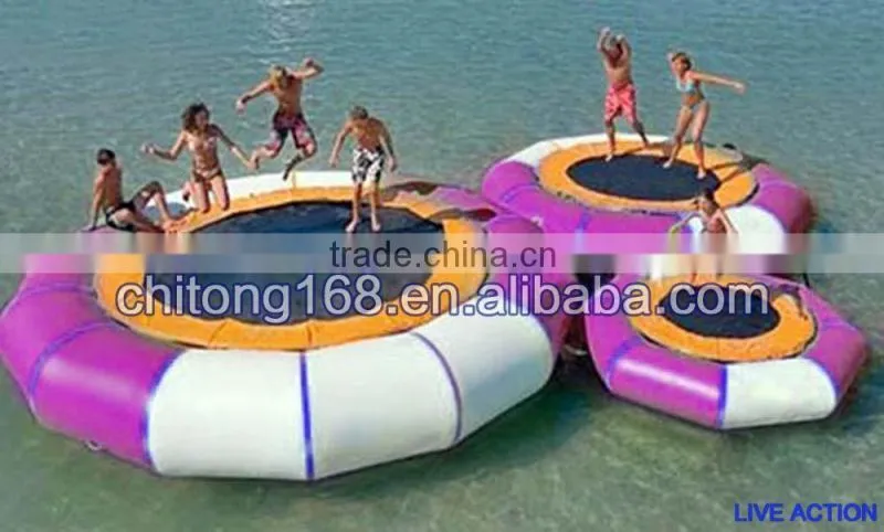 New-style Professional Design Amusing Inflatable Trampoline