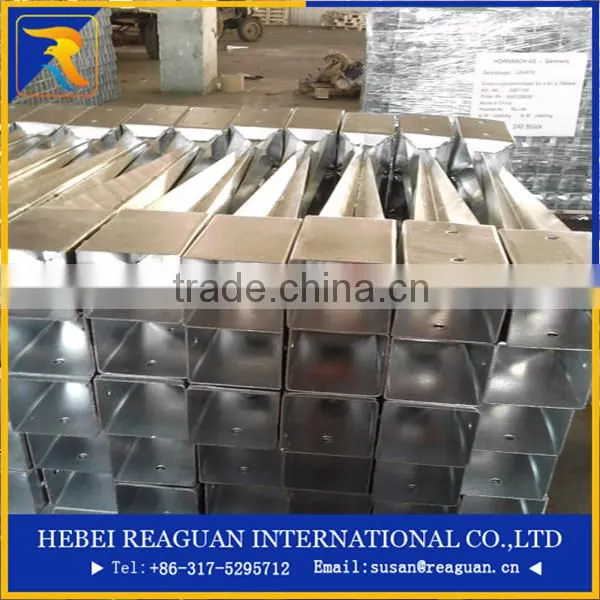 Hot Dip Galvanized Firewood Pole Anchor/Double Plate Pole Anchor