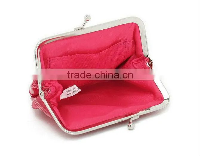 bags wholesale 2013 best reflective PU red wallet bags