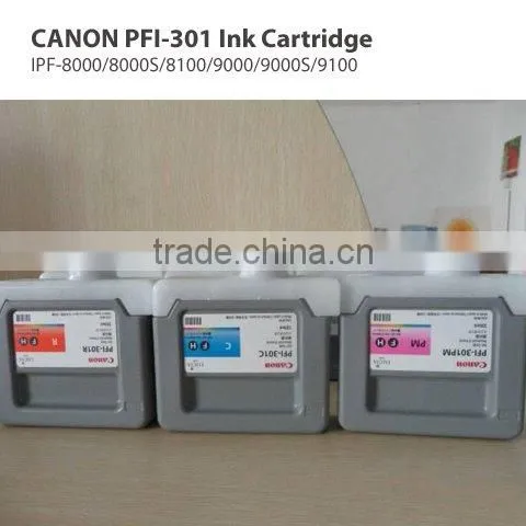 Format Ink original cartridge PFI-301 for Canon iPF-8000 8000S 8100 9000 9000S 9100