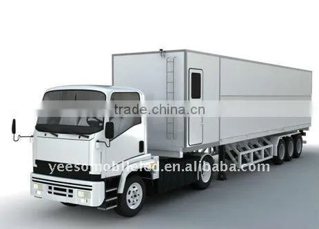YEESO Mobile Stage Container, led mobile advertising container ,For trade shows, outdoor advertising - C40
