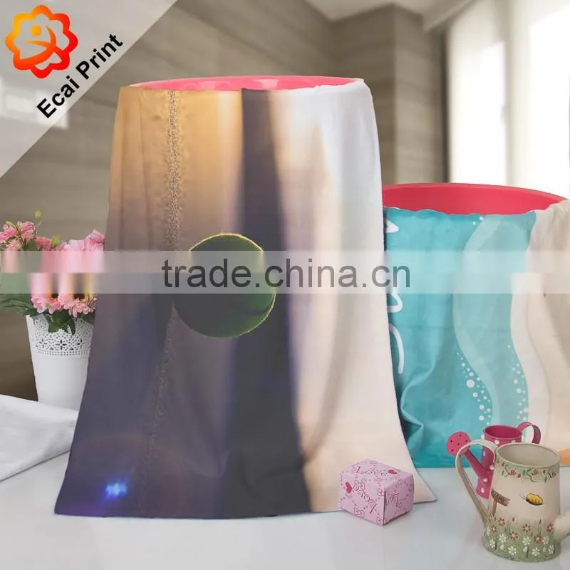 Hot sell custom size printing promotional sport towel