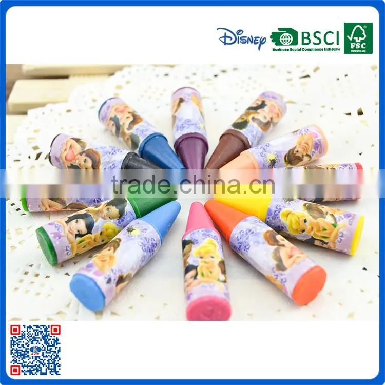 2016 hot sale mini fancy kids drawing crayons wrappered for drawing gifts
