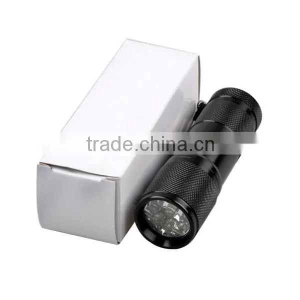 Aluminum 9 LED Lantern Mini LED Flashlight