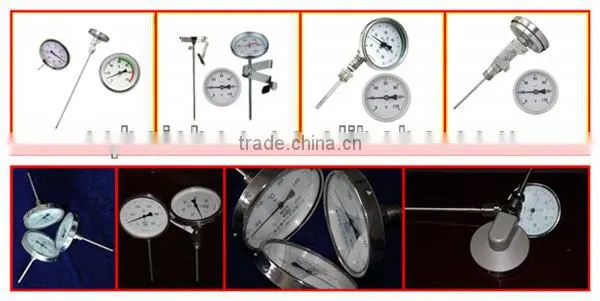 WSS Industrial bimetal thermometer for Oven