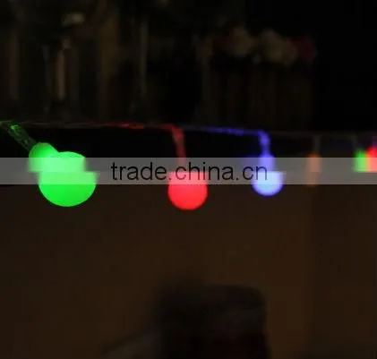 Flashing Rainbow Round Ball LED Fairy Lights String For Christmas XMAX Tree